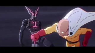 Saitama VS Garou but IS THAT A MOTHERFUDGING JOJO REFERENCE???!!!!!