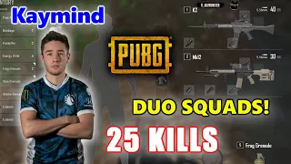 Team Liquid Kaymind & Drassel - 25 KILLS - K2 + MK12 - DUO SQUADS! - PUBG
