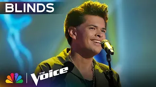 AJ Harvey Channels His Inner Bob Dylan and Wins Dan + Shay's Affections | The Voice Blind Auditions