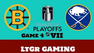 Stanley Cup VII Conference Semifinal Game 4: Bruins vs Sabres