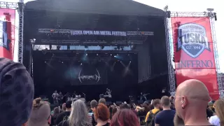 Warmen with Alexi Laiho at Tuska 2015