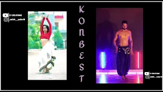 Keshavi Chhetri  V/S  Ajit Shetty//#whoisbest#Manohari#shorts keshavi chhetri, keshavi chhetri dance