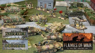 Flames of War Battle Report - Red Banner Infantry vs Bulge German