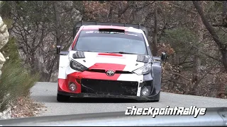 - TEST T. KATSUTA  - MONTE CARLO 2023 - TOYOTA GR YARIS HYBRID RALLY1 - CHECKPOINTRALLYE -