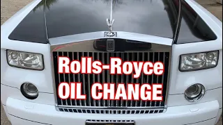 Rolls Royce Phantom - OIL CHANGE