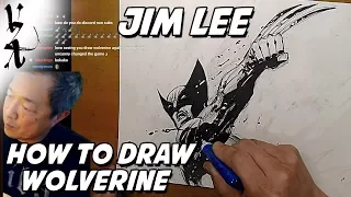 Jim Lee  - How To Draw Wolverine