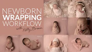 Newborn Baby Wrapping Workflow Live Sneak Peek