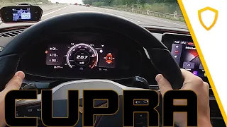 Cupra Leon ST 2.0TSI 4M  | 0-250 km/h POV on Autobahn | 310hp AWD