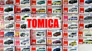 Opening a large amount of Tomica minivans! adult diecast car collection