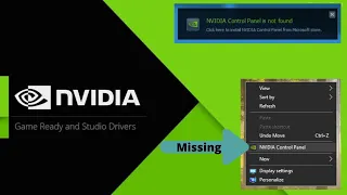 Не открывается панель управления Nvidia.  Как исправить.