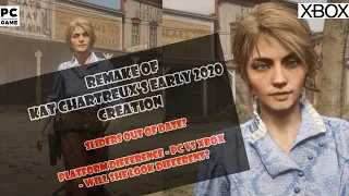 Red Dead Online | female character creation | PC remake of old XBOX creation