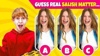 Salish Matter Quiz Challenge | Guess Youtuber Song #salishmatter #nalish #guess #funquiz