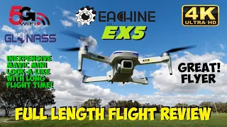 Eachine EX5 4K GPS Drone - Full Length Flight Review