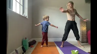 Yoga With Kids / Yoga For Kids / Yoga with my 5 year Old