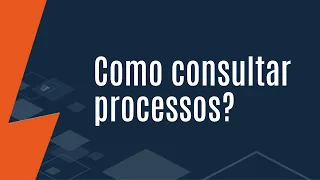 Consultar processos no PJe | Tutoriais PJe 2.6