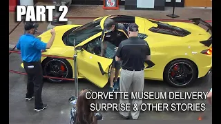 PART 2 ~ WE SURPRISE CUSTOMER @ CORVETTE MUSEUM for HIS 2020 C8 DELIVERY