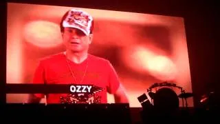 Ozzy Osbourne Video Montage intro Ozzfest 2010