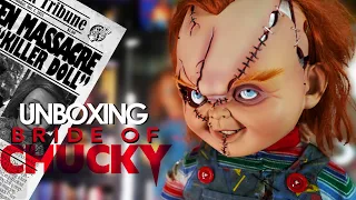 UNBOXING Bride of Chucky Life-Size Replica | NECA & Moody Pudding Studios