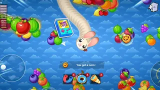 Worms zone 3D gameplay #gaming #trendingvideo #wormszone #worms #worm #viralvideo #snakevideo#shorts