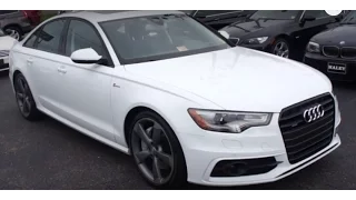 *SOLD* 2014 Audi A6 3.0T Prestige Walkaround, Start up, Tour and Overview