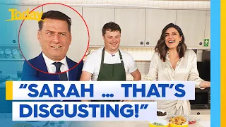 Sarah’s accidental innuendo leaves studio mortified | Today Show Australia