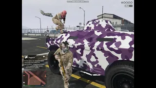 Штурм военной базы в GTA 5 Online