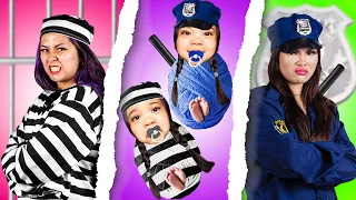 Good Mom Vs Bad Mom | My Mom’s in Jail Vs My Mom is a Cop By Crafty Hacks