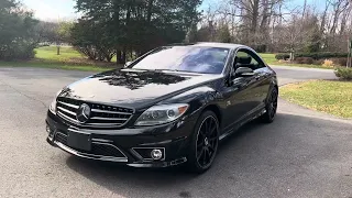 2009 Mercedes Benz CL65 AMG black walk around video