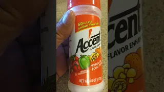 Accent Seasoning! 😋