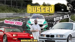 BMW M3 / Ferrari F355 , ir vel POLICIJA ... ArmenFilms #22