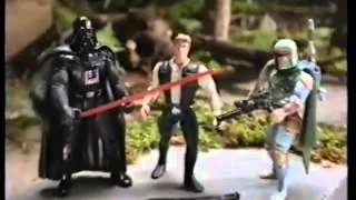 Star Wars - X Wing, Speeder Bike and AT-ST - TV Toy Commercial - TV Ad - Kenner