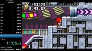 Sonic Advance Speedrun: 13:39.45 Any% Knuckles