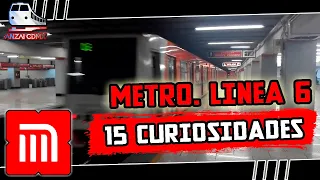 15 Curiosidades | Línea 6 del #METRO | ANZAI #CDMX