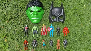 AVENGERS SUPERHERO STORY, GIANT, FIGURES, UNBOXING ACTION,HULK, BATMAN, SPIDERMAN,CAPTAIN AMERICA,