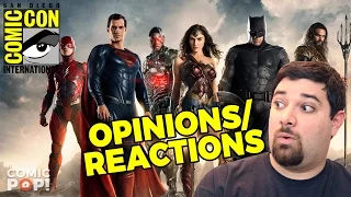 SDCC JUSTICE LEAGUE & WONDER WOMAN TRAILER OPINIONS | ComicPOP!