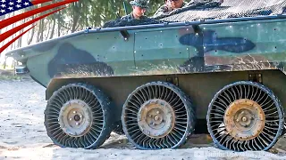 [Puncture-Proof] US Marines Test Unmanned Vehicle with MICHELIN Airless Tires