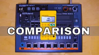 Comparing 3 Drum Machines // PO-12, TR-6S, Drumbrute Impact