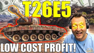 T26E5: The Cheapest Tank for Making Credits! | World of Tanks