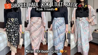 SHOPEE HAUL ROK LILIT UNTUK KONDANGAN HIJAB FRIENDLY VIRAL TIKTOK | MULAI 30RIBUAN AJA!!