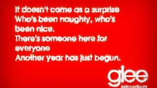 Glee Cast - Extraordinary Merry Christmas (lyrics) HD
