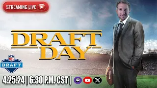 NFL Draft 1st Round LIVE STREAM | Reacting to Every Pick in the 1st Round of the 2024 NFL Draft