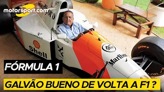 GALVÃO BUENO narrando F1 novamente? Conheça o projeto liderado por Cacá Bueno, que DETALHOU a ideia