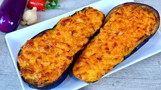 Lazy RECIPE for family dinner without problems.A delicious eggplant recipe.