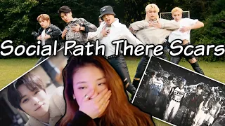 Stray Kids 『Social Path (feat. LiSA)』 『There』 『Scars』 Music Video REACTION [From Twitch]