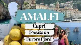 4 days on the Amalfi Coast - Capri, Positano, Amalfi, & Furore