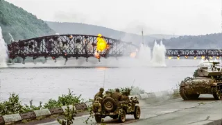 Crossing the Rhine (Wallendar, Germany 1945) Call of Duty 2 Ending - 4K