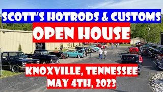 SCOTT’S HOTRODS & CUSTOMS OPEN HOUSE - NSRA Street Rod Nationals South Kick Off Party - May 2023