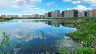 Мичуринский пруд в Москве. Переделкино Ближнее. Рыбалка в Москве, купание?