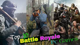 Top 10 Most Popular Battle Royale Game for Pc | Battle Royale | Battleground | Top 10 Reviews