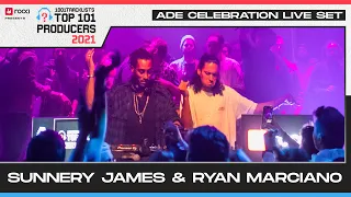 Sunnery James & Ryan Marciano - LIVE @ 1001Tracklists x ROCKI Present: Top 101 Producers 2021 ADE